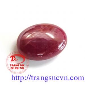 Viên ruby việt nam Nữ hoàng lòng đất