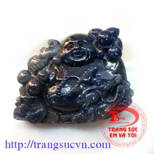 Phật di lặc đá Sapphire đẹp