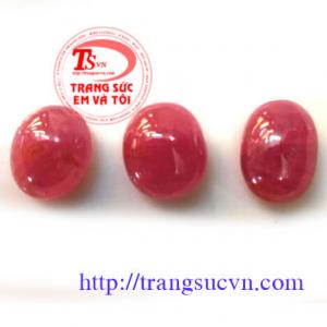 3 Viên Ruby thiên nhiên Lục Yên