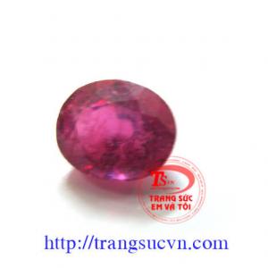 Hạt ruby mặt nhẫn