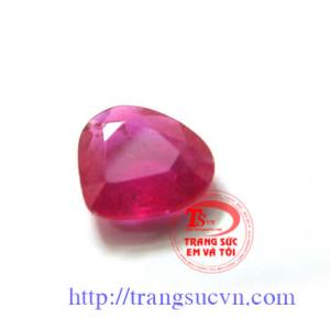 Mặt ruby trái tim