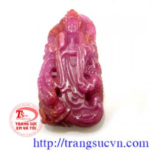 Phật quan âm ruby mệnh hỏa