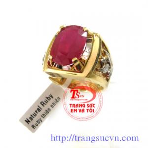 Nhẫn ruby đại bàng