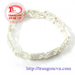 Lắc nam bạc cao cấp 1