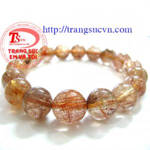 Thạch anh tóc nâu đỏ