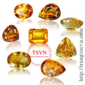 Đá thạch anh vàng