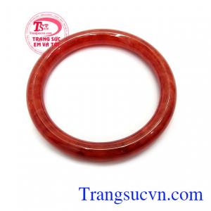 Vòng cẩm thạch đỏ