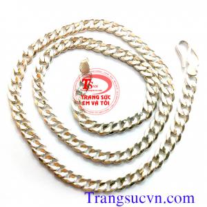 Dây chuyền bạc nam đẹp
