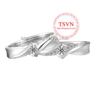 đôi nhẫn kim cương