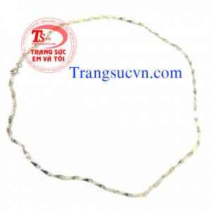 Dây chuyền nữ bạc