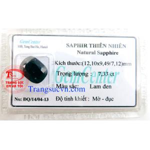 Sapphire tự nhiên đen đẹp