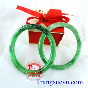 Đôi vòng xanh ngọc Jadeite