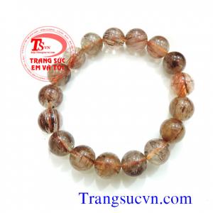 Chuỗi thạch anh tóc 11mm