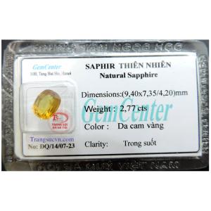 Đá sapphire vàng giá tốt