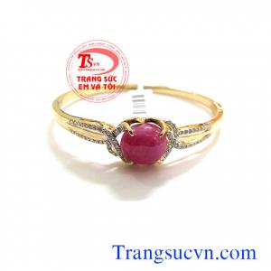 Vòng tay đá quý ruby