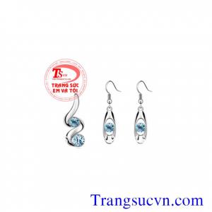 Topaz bộ trang sức