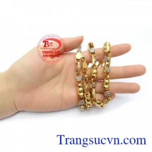 Dây chuyền nam vàng tây đẹp