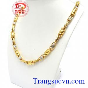 Dây chuyền nam vàng tây đẹp