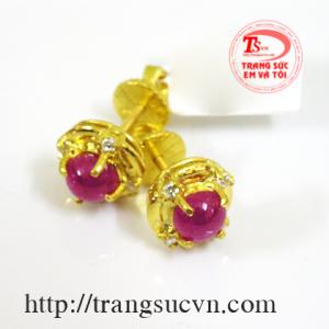 Hoa tai Ruby(Thiên nhiên)nụ