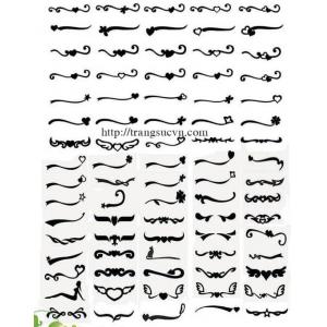 Dây chữ gắn đá quý mang tên bạn