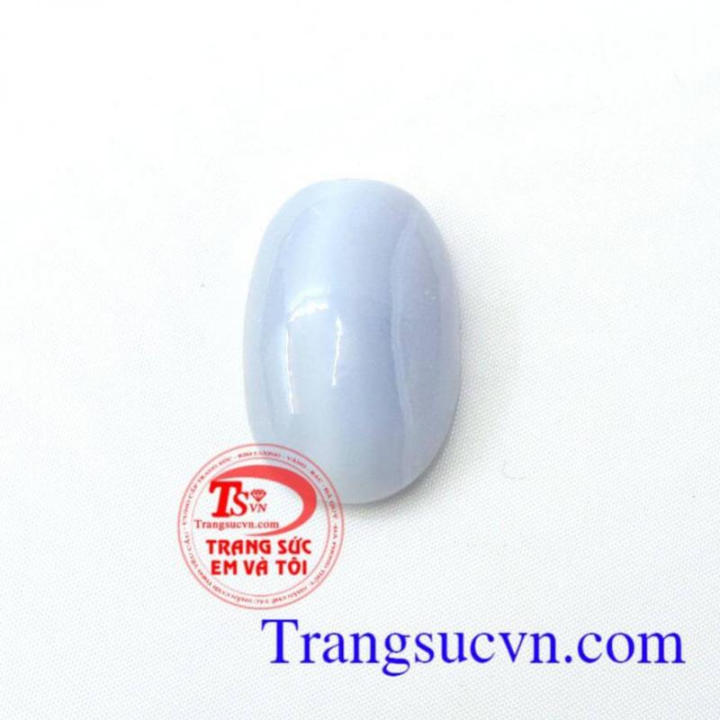 Mặt đá canxedon lam nhạt 