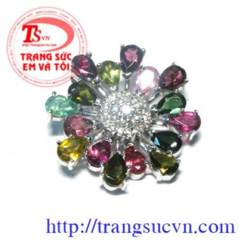 Mặt  tourmaline xinh