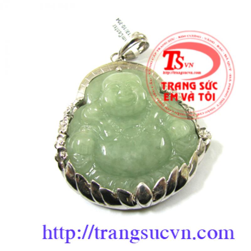 Phật di lặc ngọc bọc bạc