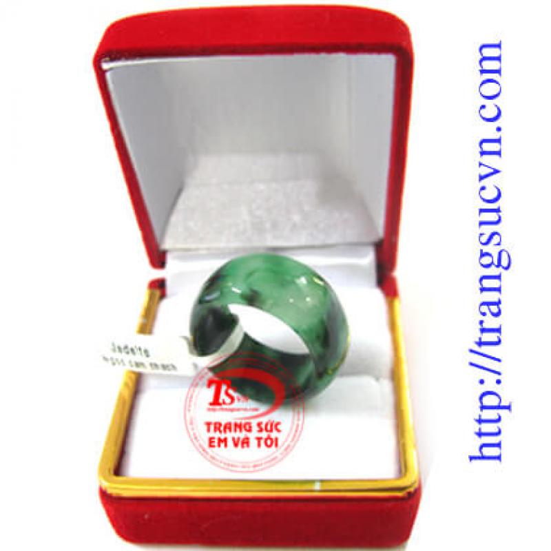 Nhẫn Ngọc Cẩm Thạch Vân