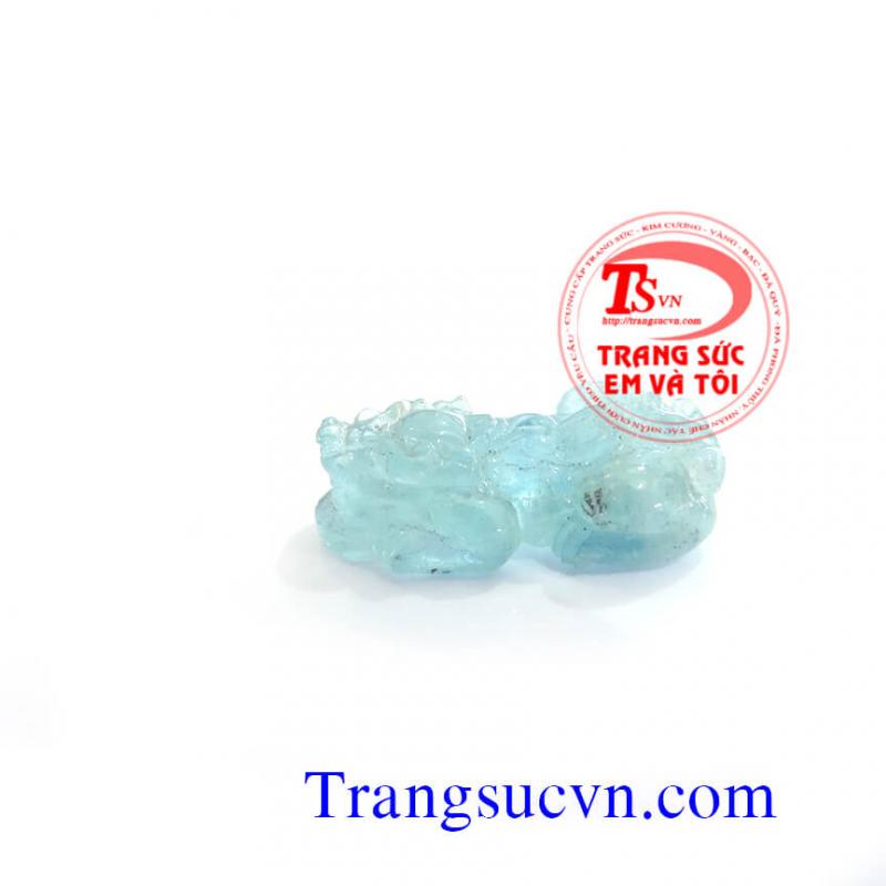 Tỳ hưu aquamarine tài lộc