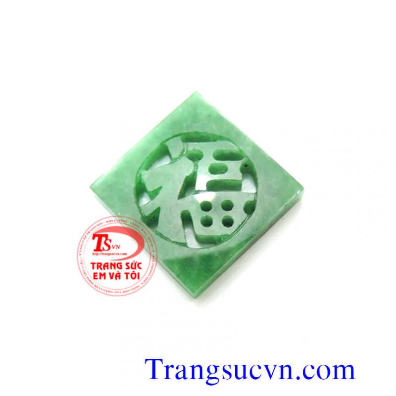 Mặt ngọc cẩm thạch chữ PHÚC