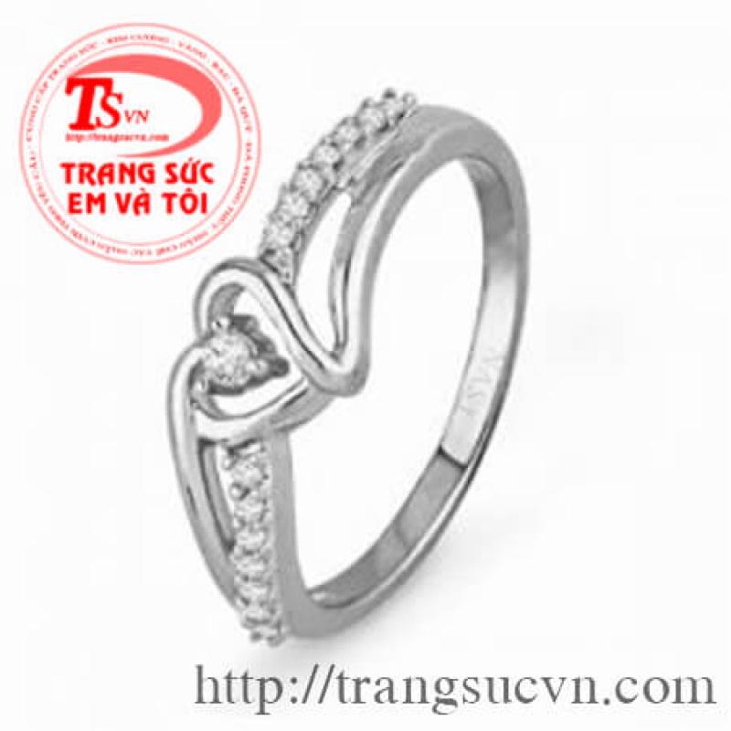Nhẫn nữ vàng điệu