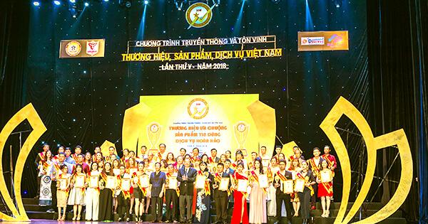 EM VÀ TÔI ĐẠT THƯƠNG HIỆU - SẢN PHẨM - DỊCH VỤ VIỆT NAM - DO NGƯỜI TIÊU DÙNG BÌNH CHỌN