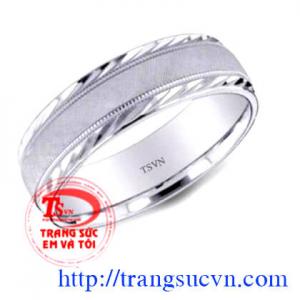 Nhẫn nam bạc ta