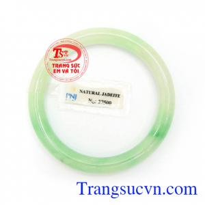Vòng tay ngọc cẩm thạch kiểm định chất lượng