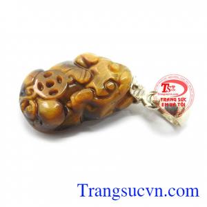 ặt dây bạc tì hưu may mắn móc bạc, giao hàng nhanh trên toàn quốc