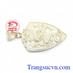 Mặt dây nam rồng bạc, giao hàng nhanh trên toàn quốc