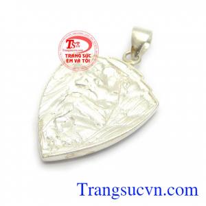 Mặt dây nam rồng bạc, giao hàng nhanh trên toàn quốc