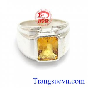 Nhẫn nam bạc sang trọng