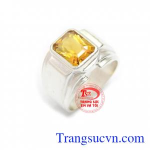 Nhẫn nam bạc sang trọng là sản phẩm nhẫn nam bạc đẹp, bạc 925 sang trọng