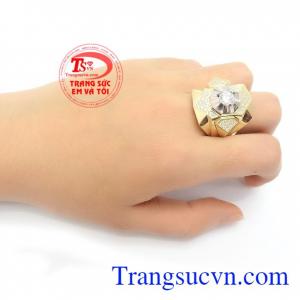 Nhẫn Nam Hàn Quốc Cá Tính kiểu dáng thời trang