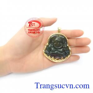 Mặt Di Lặc Bọc Vàng Tài Lộc