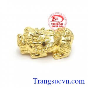 Mặt Dây Tỳ Hưu Phát Lộc phù hợp làm mặt dây, lắc đeo tay hợp thời trang và phong thủy