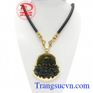 Bộ Dây Chuyền Di Lặc Tài Lộc đeo hợp thời trang và phong thủy, mang lại may mắn, tài lộc và hạnh phúc cho người đeo