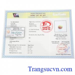 Viên opal thiên nhiên đẹp với nhiều sắc màu lục, lam, vàng, đỏ, hồng vô cùng lấp lánh