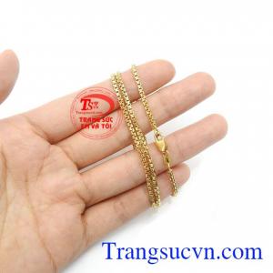 Dây chuyền nhập khẩu Italy, chế tác tinh sảo, đẹp mắt