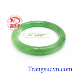 Vòng Ngọc Cẩm Thạch Chiêu Tài đeo đẹp, hợp phong thủy, vòng ngọc cẩm thạch thiên nhiên sang trọng