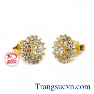 Sản phẩm chế tác từ vàng 10k và đá CZ