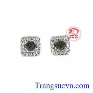 Hoa tai sapphire cao cấp