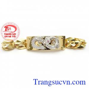 Lắc Tay Nam Rồng Cá Tính nhập khẩu Hàn Quốc