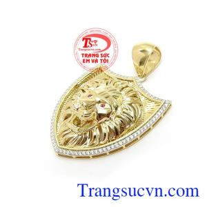 Mặt Dây Sư Tử Thời Trang với hình tượng đầu sư tử được chế tác tinh xảo mang lại sự đẳng cấp, phong cách và cá tính cho phái mạnh